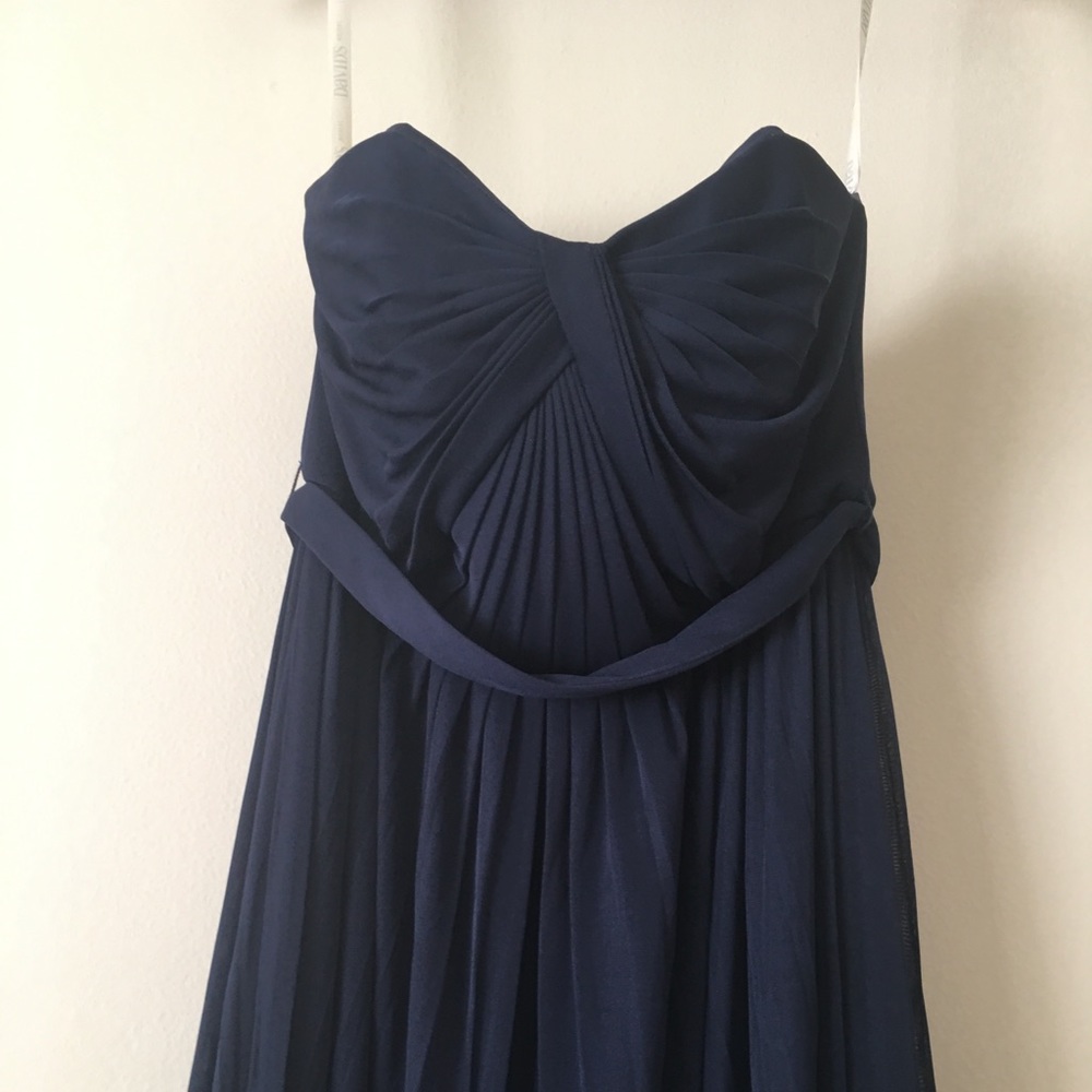 David’s Bridal versa convertible mesh dress